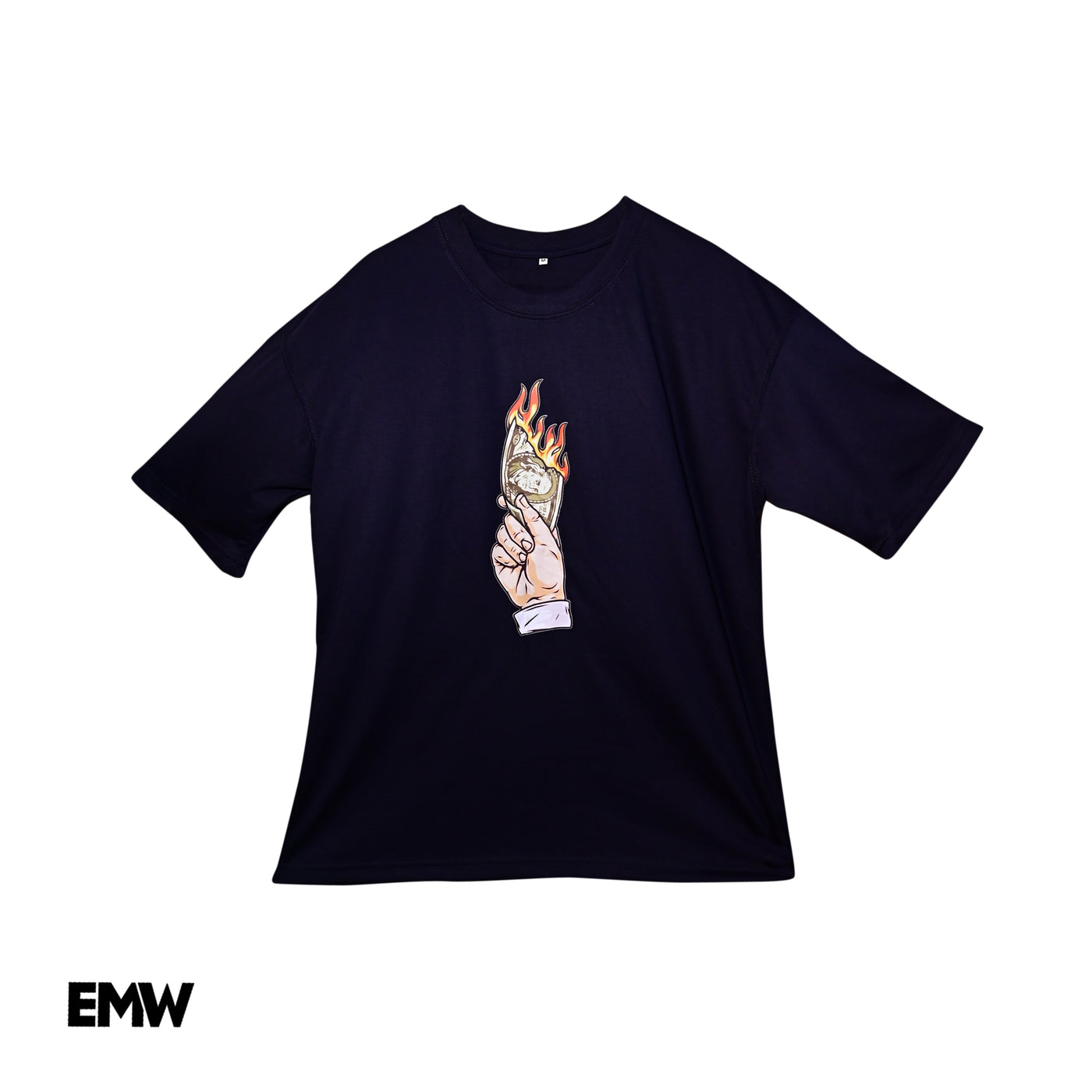 Men’s Down Shoulder Printed T-Shirt