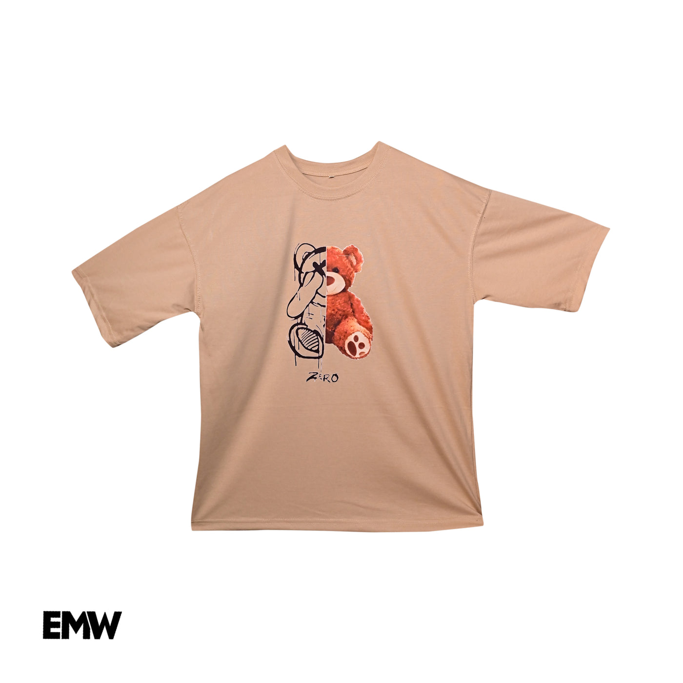 Men’s Down Shoulder Printed T-Shirt